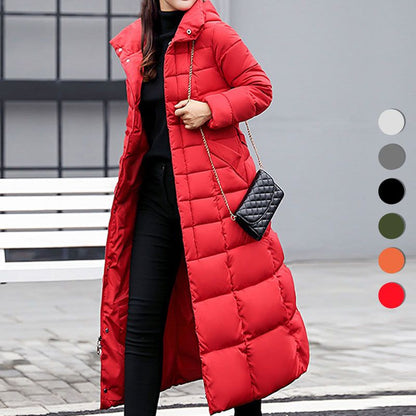Great Gift! Women's Long Slimming Down Jacket Coat