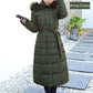 Great Gift! Women's Long Slimming Down Jacket Coat