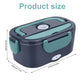 🎁Black Friday Sale - Limited time 49% OFF🖤2-in-1 Portable Dual Voltage Electric Lunch Box