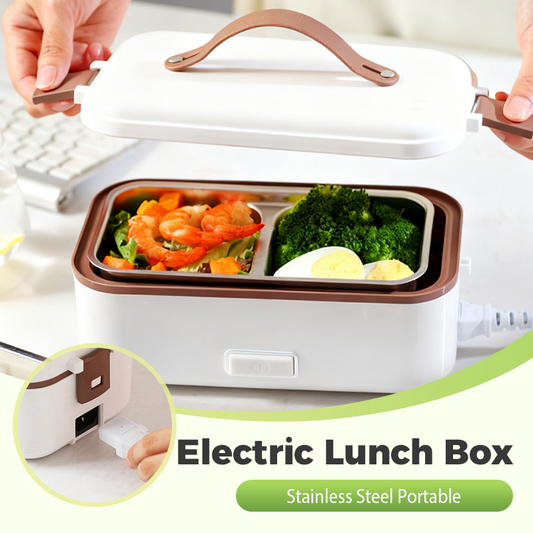 🎁Black Friday Sale - Limited time 49% OFF🖤Stainless Steel Portable Electric Lunch Box