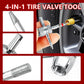 ⚙️ LIMITED-TIME 50% OFF! ✨Quick Change Car Tire Valve Tool Kit