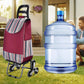 Large Capacity Portable Folding Stair Climbable Cart