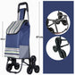Large Capacity Portable Folding Stair Climbable Cart