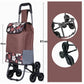 Large Capacity Portable Folding Stair Climbable Cart