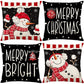🎄🔥Christmas Promotion 50% OFF🔥Cute Christmas Print Pillow Cover