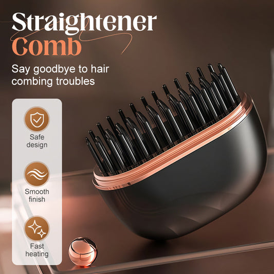 💗Hot Promotion 50% Off💗Mini Cordless Hair Straightener Comb