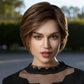 Short Brown Wig for Women