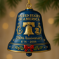 Anniversary Metal Bell Ornament