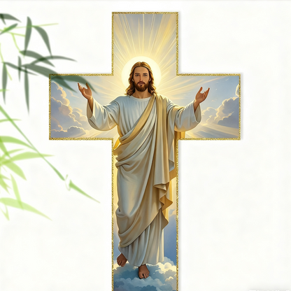 ✝️Time-limited 60% OFF✨Retro Jesus Christ Wall Cross Decor✝️
