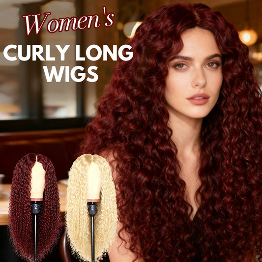 🎅Christmas Sale 50% OFF🔥Women's Curly Long Wigs