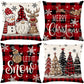 🎄🔥Christmas Promotion 50% OFF🔥Cute Christmas Print Pillow Cover