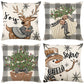 🎄🔥Christmas Promotion 50% OFF🔥Cute Christmas Print Pillow Cover