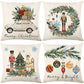 🎄🔥Christmas Promotion 50% OFF🔥Cute Christmas Print Pillow Cover