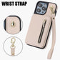 PU Leather RFID-blocking Zipper Wallet Phone Case for Phone