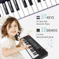 37-Key Portable Electronic Piano Keyboard