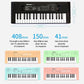 37-Key Portable Electronic Piano Keyboard
