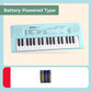 37-Key Portable Electronic Piano Keyboard