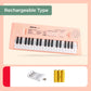 37-Key Portable Electronic Piano Keyboard