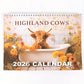 🎁Christmas Hot Sale 49% OFF🎄2026 Highland Cow Wall Calendar📅