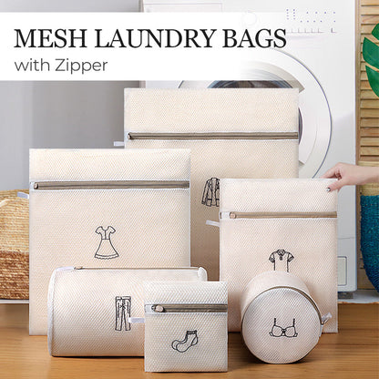 Mesh Laundry Bags with Zipper