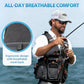 Multi-Functional Life Vest for Fishing