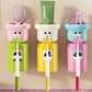 Adhesive Toothbrush Holder with Magnetic Cup