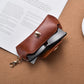 Retro Glasses Case With Snap Hook