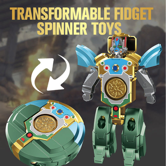 🌀 50% OFF TIME-LIMITED SPECIAL! ✨ Transformable Fidget Spinner Toys - 5-in-1 with Interchangeable Parts for Stress Relief & Focus ⚡🧠
