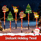 🎅Christmas Pre Sale 50% OFF🎁Warm Glow Festive Garden Stake Lights