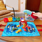 🎅Christmas Pre Sale 50% OFF🎁Toddler Cloth Fishing Toy Set with Stacking Cups