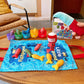 🎅Christmas Pre Sale 50% OFF🎁Toddler Cloth Fishing Toy Set with Stacking Cups