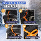🥳2026 HOT SALE🥳💞50K+ SOLD! 🚗❄️ 50% OFF! Car Anti-Slip Tire Chains – 90-second install, heavy-duty grip, universal fit 18-32", reusable nylon. Safe winter driving! 🛡️💪