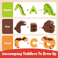 🎁 LIMITED-TIME 50% OFF! 🧩 Wooden Letter & Animal Toy – 26‑piece, educational & fun ✨