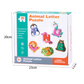 🎁 LIMITED-TIME 50% OFF! 🧩 Wooden Letter & Animal Toy – 26‑piece, educational & fun ✨