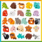 🎁 LIMITED-TIME 50% OFF! 🧩 Wooden Letter & Animal Toy – 26‑piece, educational & fun ✨