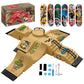 6-in-1 Modular Finger Skateboard Park Ramp Kit