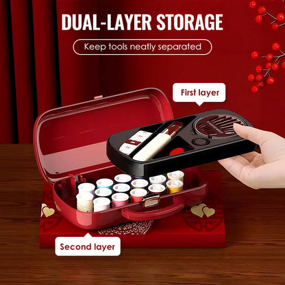 🧵21-Piece Portable Sewing Kit ✨ Ideal for DIY Sewing Projects