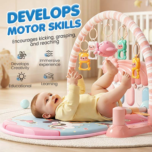 🎅Christmas Pre Sale 50% OFF🎁3-in-1 Baby Musical Piano Play Mat