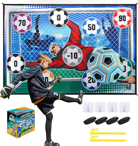 ⚽ 50% OFF NOW! 🥅 Soccer Ball Game Set for Kids – Complete with Goal & Pump, Outdoor Play & Skill Development 🎯✨