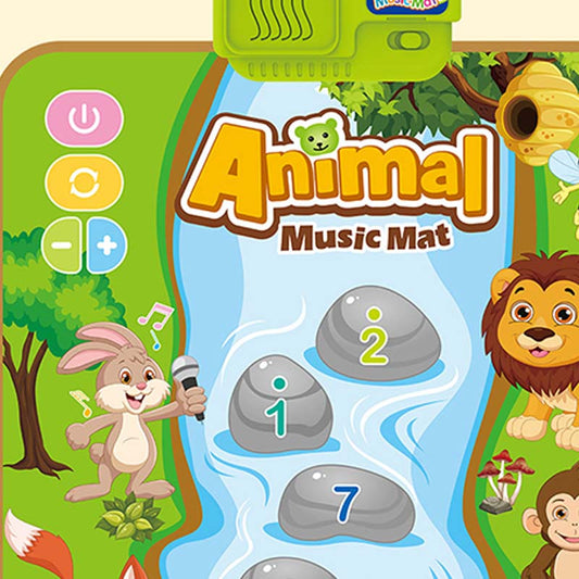 🎅Christmas Pre Sale 50% OFF🎁Interactive Animal Music Mat for Toddlers
