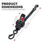 Tie Down Any Cargo Instantly! No-Tangle Auto-Retract Ratchet Strap