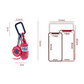 Cute Mini Gym-Accessory Keychain