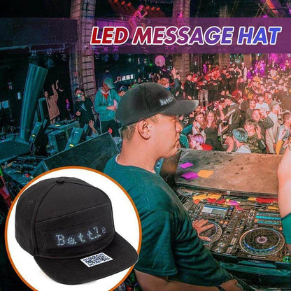 📢📢50%  OFF !! ⏰LED message hat