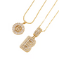 💍 2 Pack✨ Initial Letter Pendant Necklaces-Best Gift for your friends💝