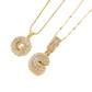 💍 2 Pack✨ Initial Letter Pendant Necklaces-Best Gift for your friends💝