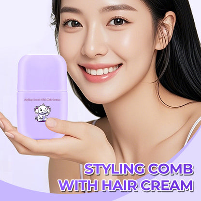 🔥Hot Sale✨Styling Comb With Hair Cream
