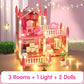 🎁New Year Sale 50% OFF💖DIY Luminous Princess Castle Dollhouse