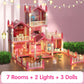 🎁New Year Sale 50% OFF💖DIY Luminous Princess Castle Dollhouse