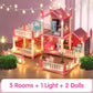 🎁New Year Sale 50% OFF💖DIY Luminous Princess Castle Dollhouse