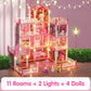 🎁New Year Sale 50% OFF💖DIY Luminous Princess Castle Dollhouse